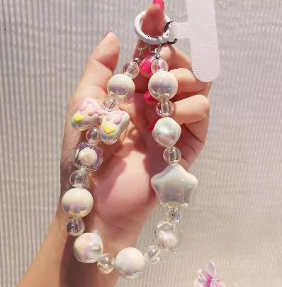 女の子のハンドチェーン電話ストラップペンダント