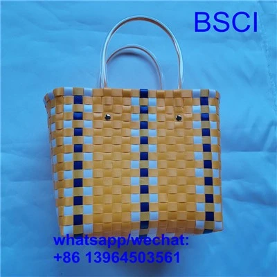 大容量プラスチックトートバッグ