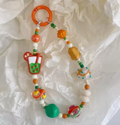 携帯電話用のカラフルな携帯チャーム